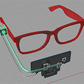 Eye Writer Glasses Parts and Assembly